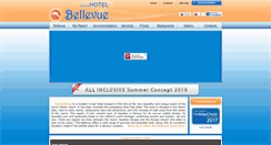 Desktop Screenshot of hotelbellevue-bg.com
